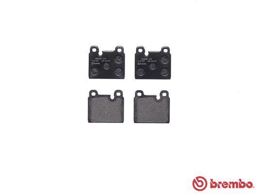 Jogo de 4 pastilhas de travão BREMBO ref. P 65 001