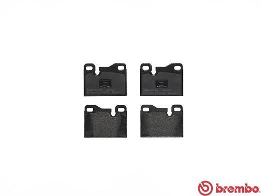 Jeu de 4 plaquettes de frein BREMBO ref. P 65 003