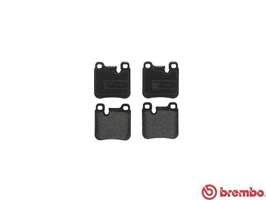Jogo de 4 pastilhas de travão BREMBO ref. P 65 010