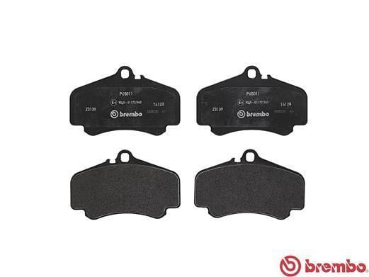 Jogo de 4 pastilhas de travão BREMBO ref. P 65 011