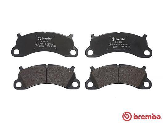 Jogo de 4 pastilhas de travão BREMBO ref. P 65 025