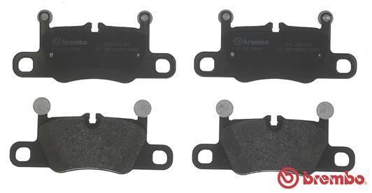 Jogo de 4 pastilhas de travão BREMBO ref. P 65 031