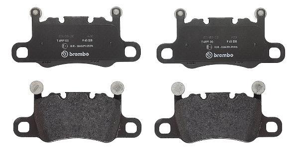 Jeu de 4 plaquettes de frein BREMBO ref. P 65 038