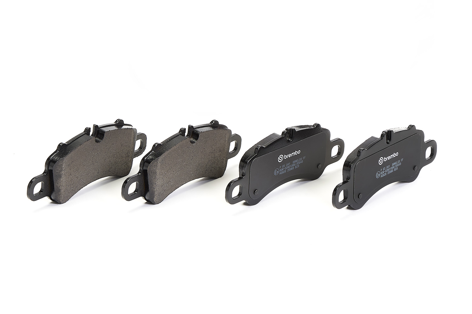 Jeu de 4 plaquettes de frein BREMBO ref. P 65 041