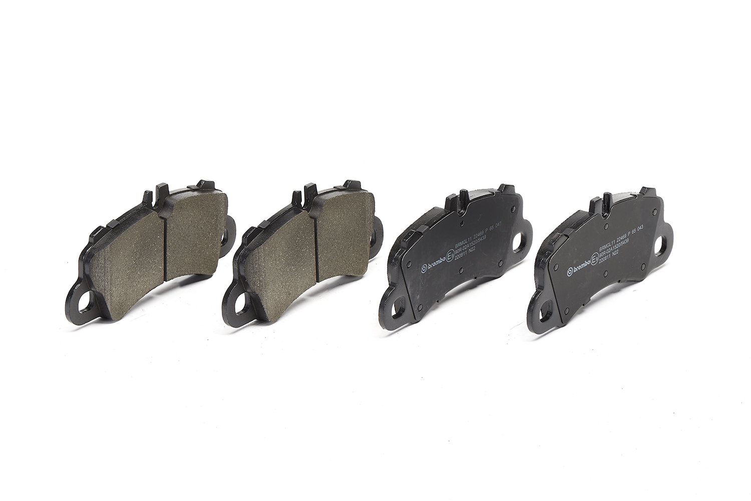 Jeu de 4 plaquettes de frein BREMBO ref. P 65 043