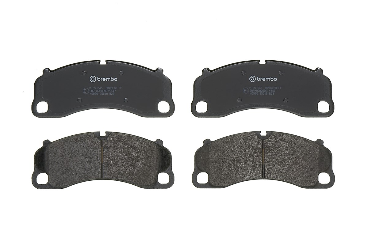 Jeu de 4 plaquettes de frein BREMBO ref. P 65 045