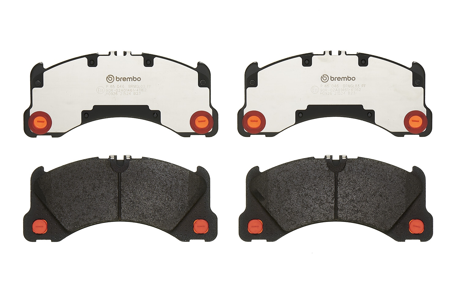 Jogo de 4 pastilhas de travão BREMBO ref. P 65 046