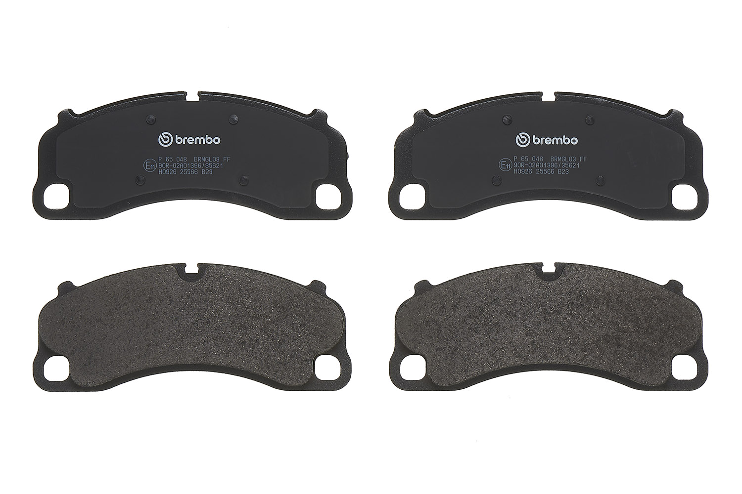 Jeu de 4 plaquettes de frein BREMBO ref. P 65 048