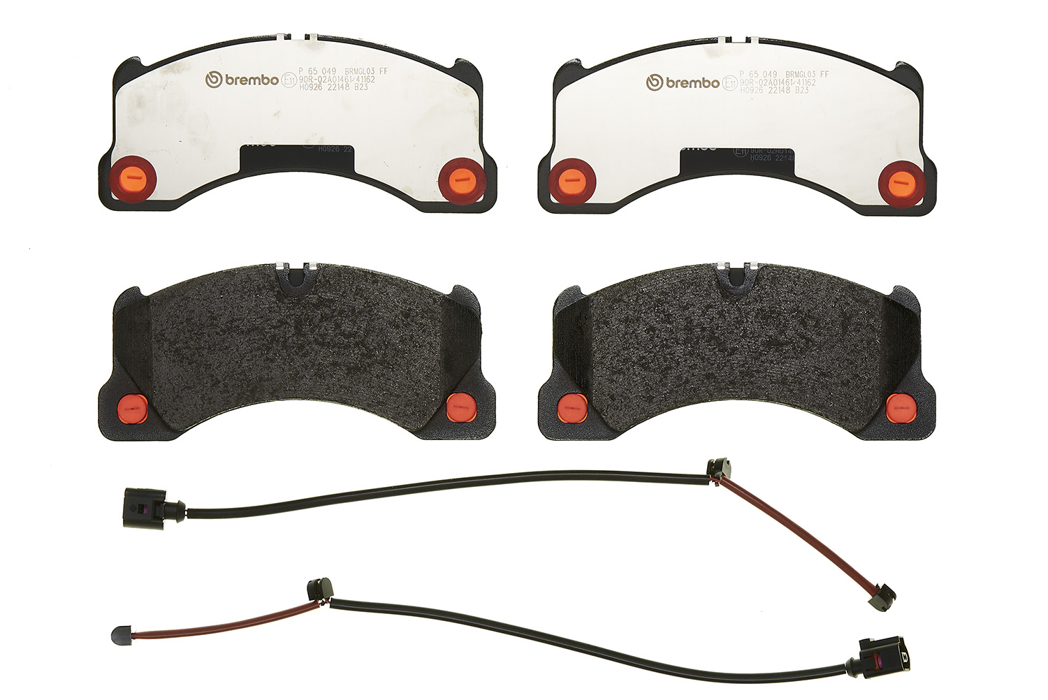 Jogo de 4 pastilhas de travão BREMBO ref. P 65 049
