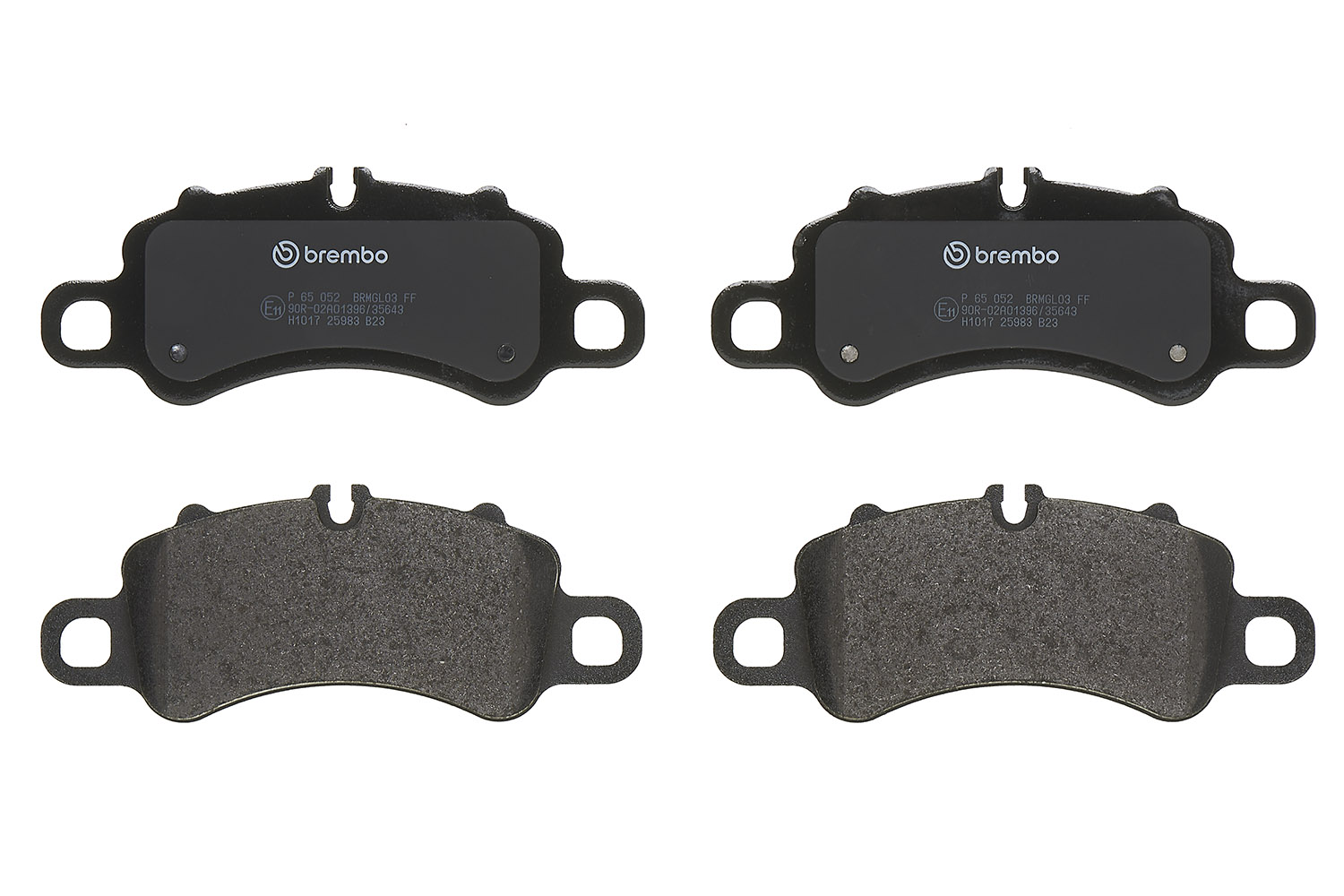 Jogo de 4 pastilhas de travão BREMBO ref. P 65 052