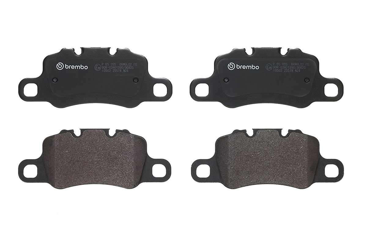 Jeu de 4 plaquettes de frein BREMBO ref. P 65 055