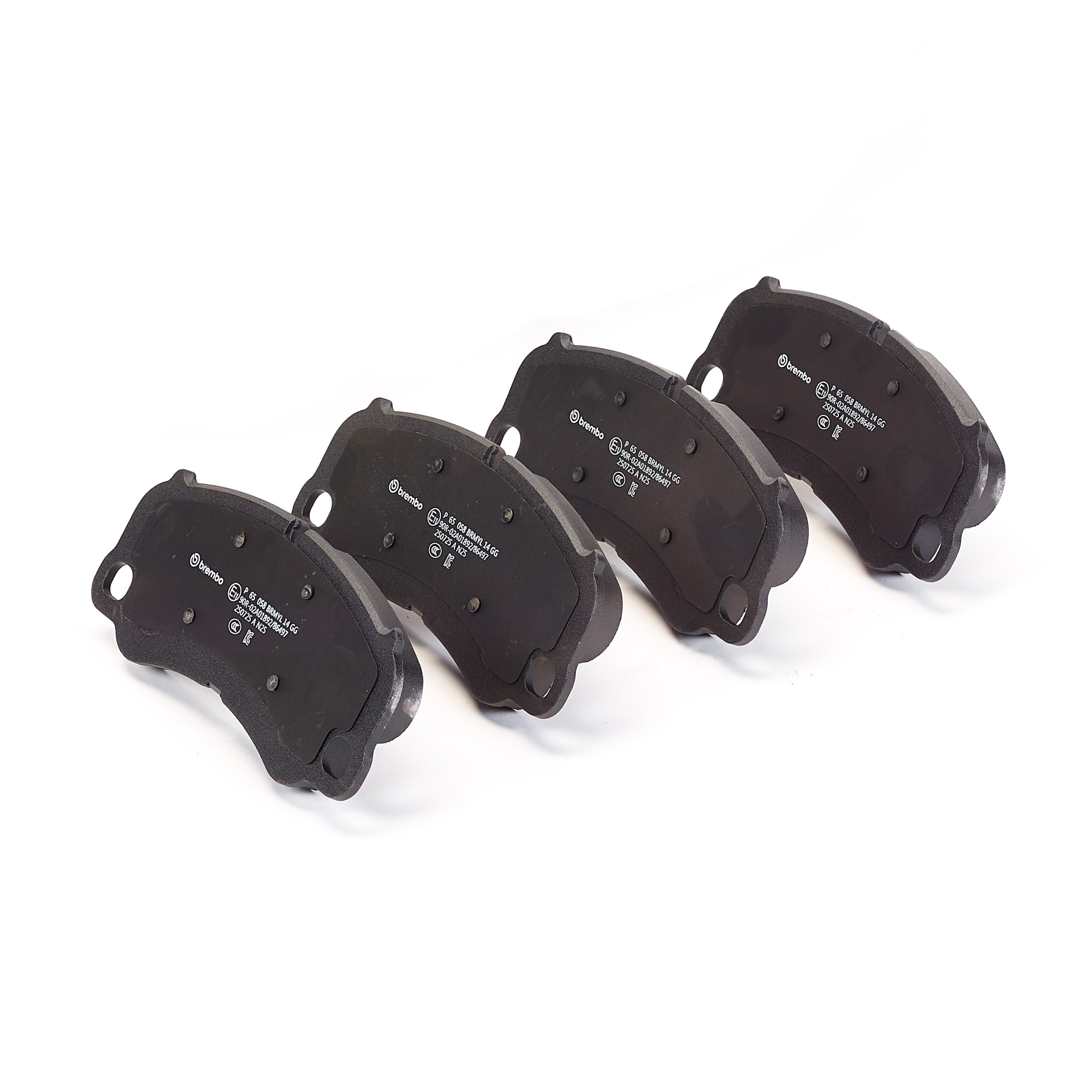 Jeu de 4 plaquettes de frein BREMBO P 65 058