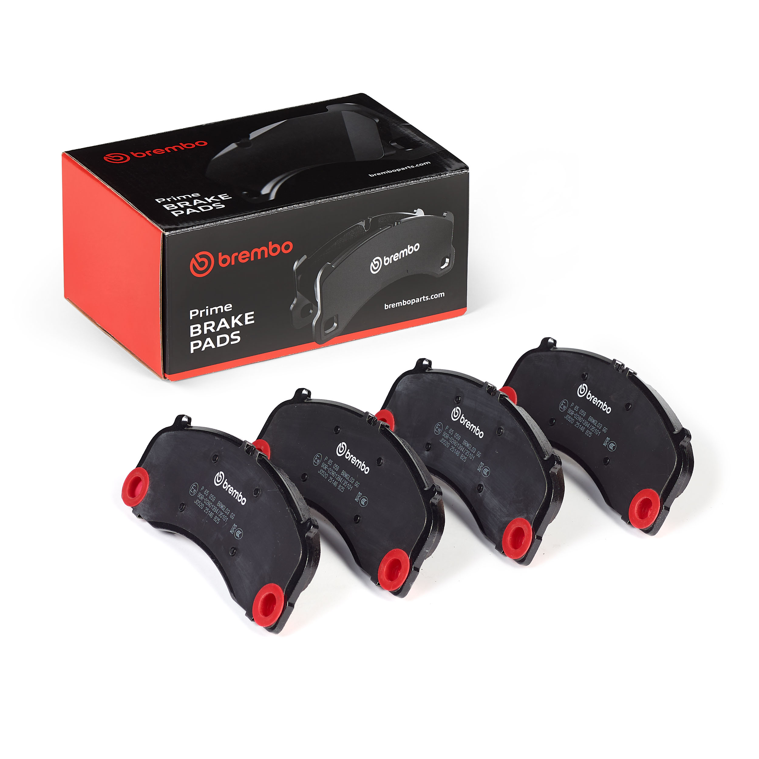 Jeu de 4 plaquettes de frein BREMBO P 65 059