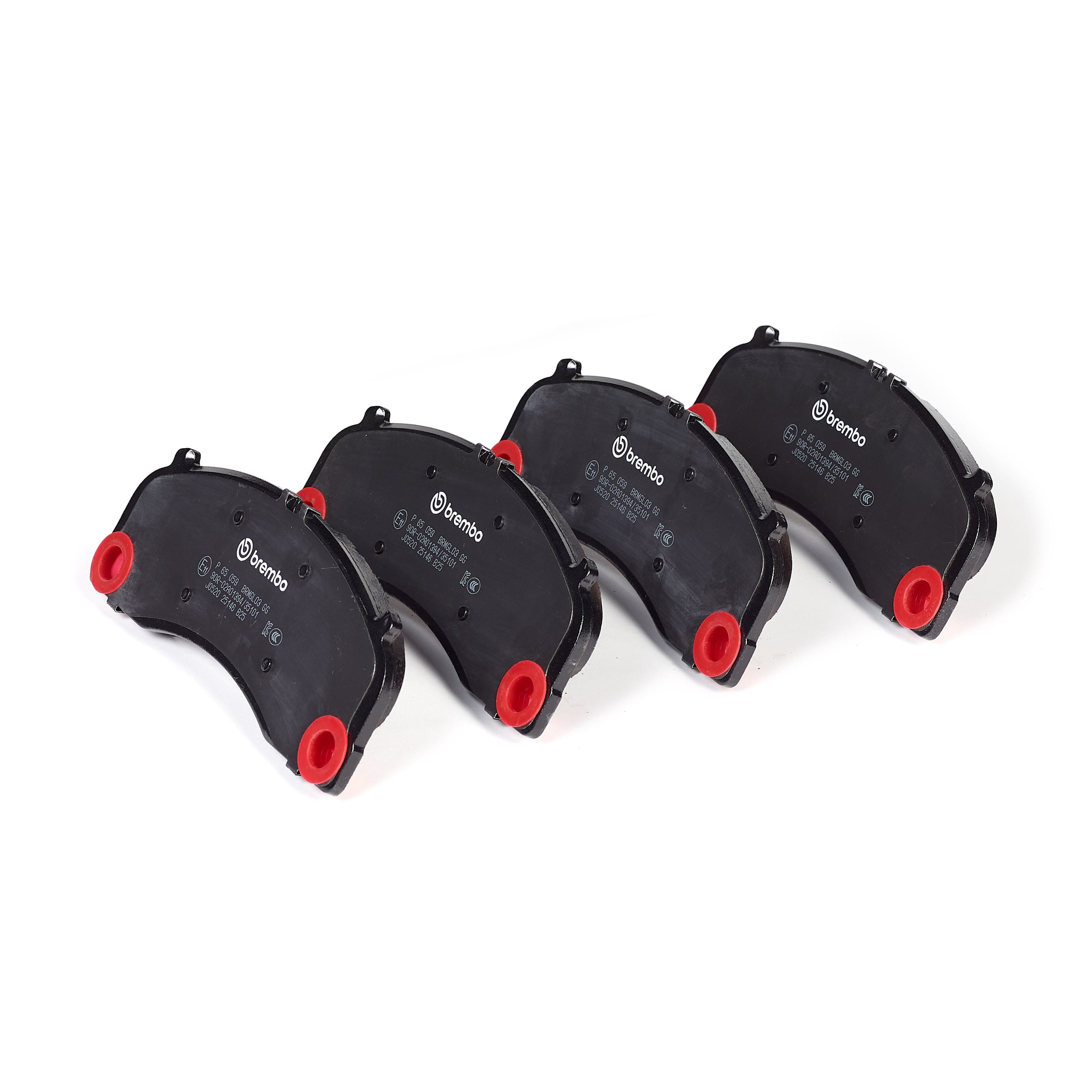 Jeu de 4 plaquettes de frein BREMBO P 65 059