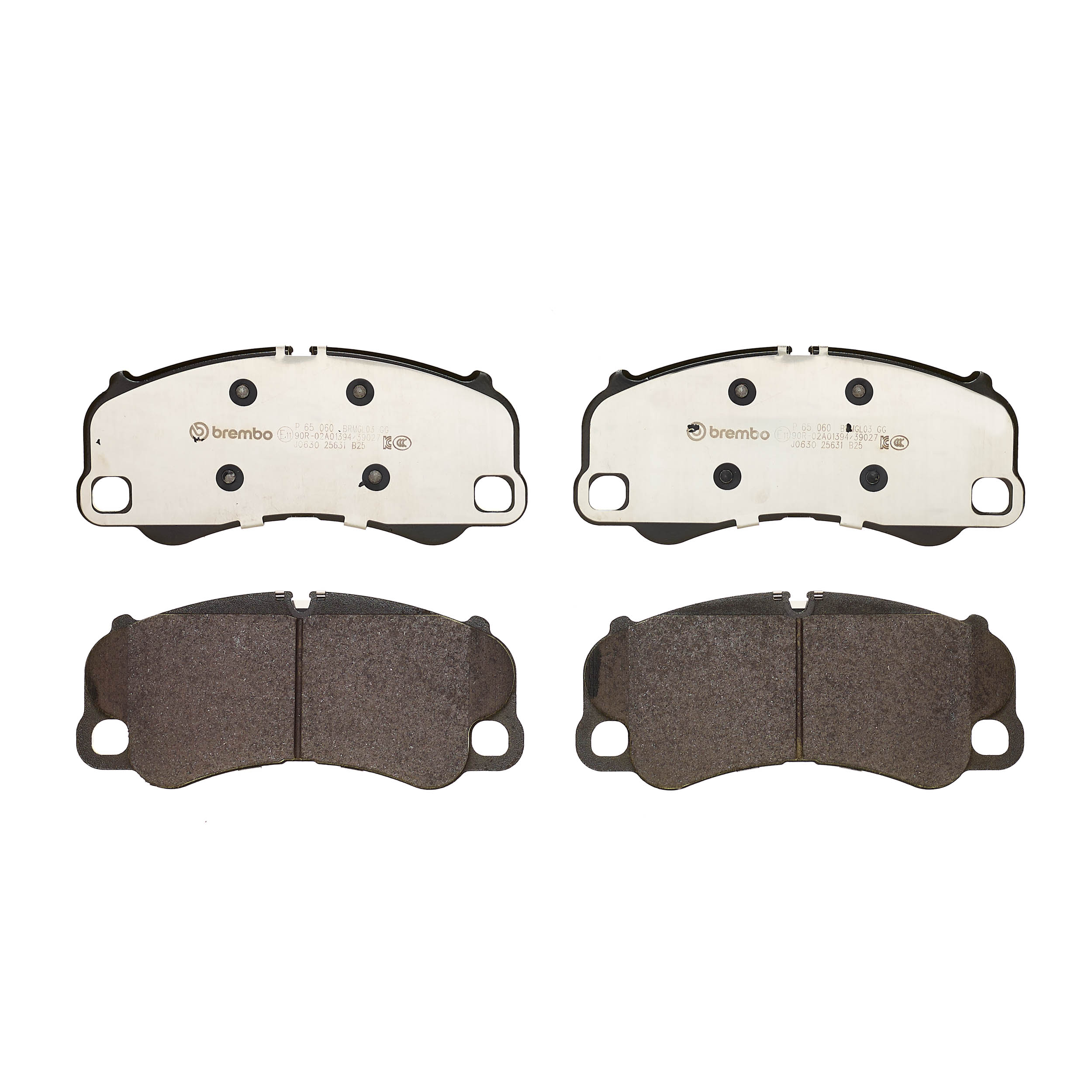 Jogo de 4 pastilhas de travão BREMBO ref. P 65 060