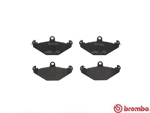 Jogo de 4 pastilhas de travão BREMBO ref. P 68 017