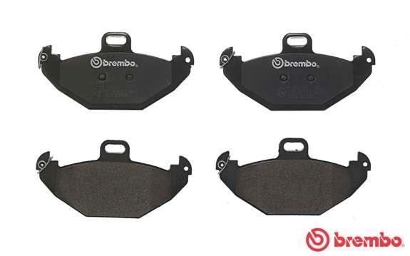 Jogo de 4 pastilhas de travão BREMBO ref. P 68 021