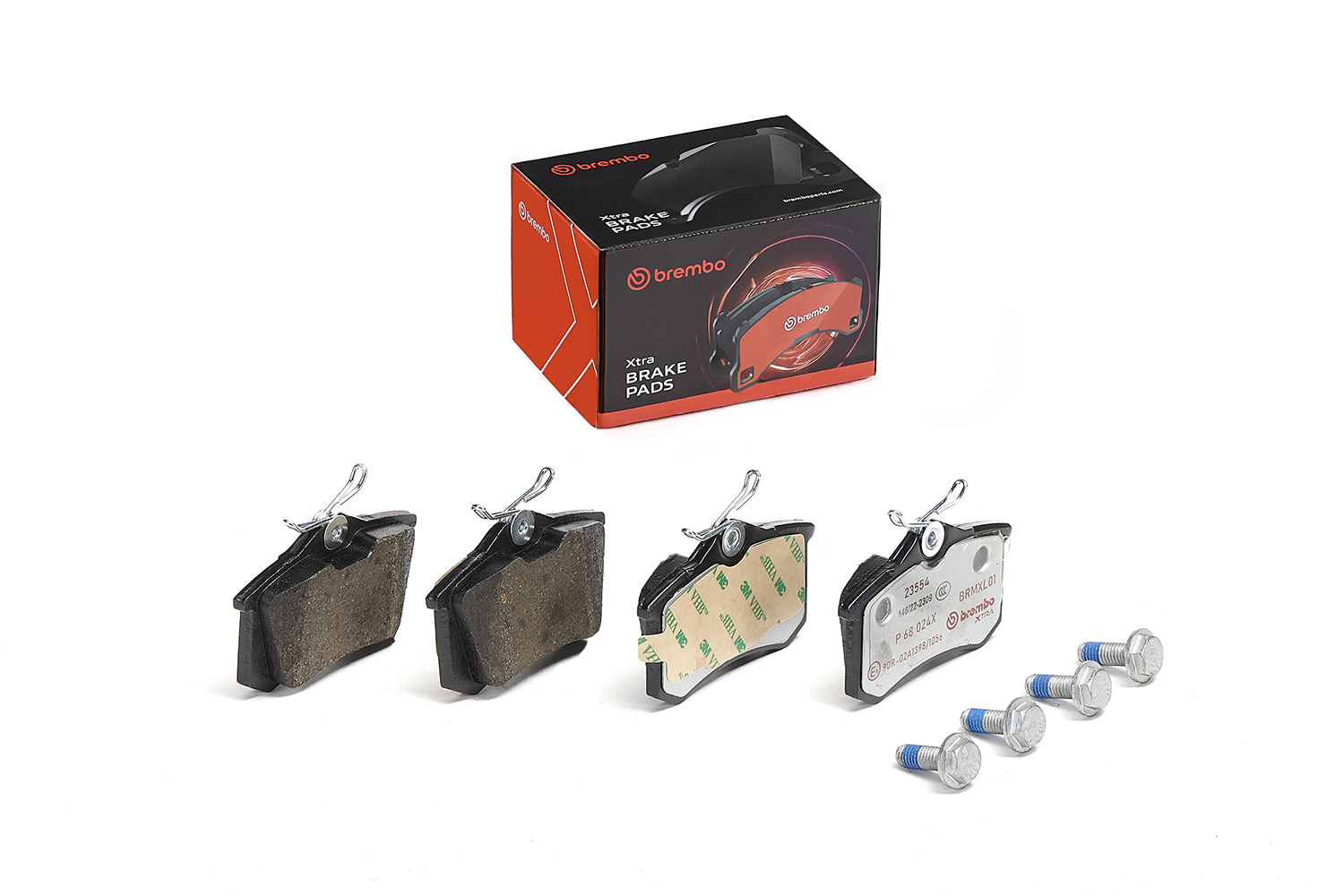 Jogo de 4 pastilhas de travão BREMBO ref. P 68 024X