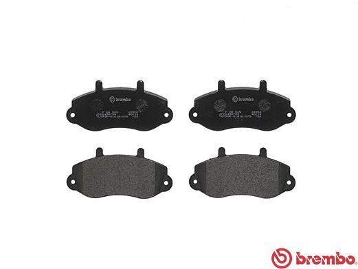 Jogo de 4 pastilhas de travão BREMBO ref. P 68 025