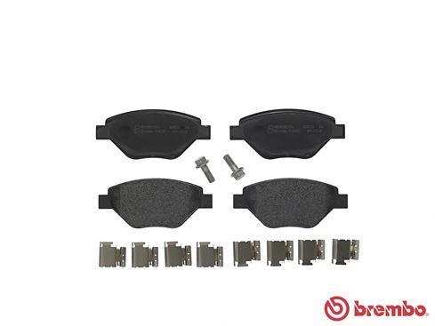 Jogo de 4 pastilhas de travão BREMBO ref. P 68 031