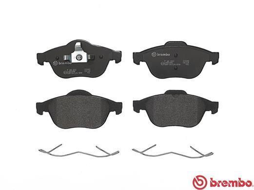Jeu de 4 plaquettes de frein BREMBO ref. P 68 032