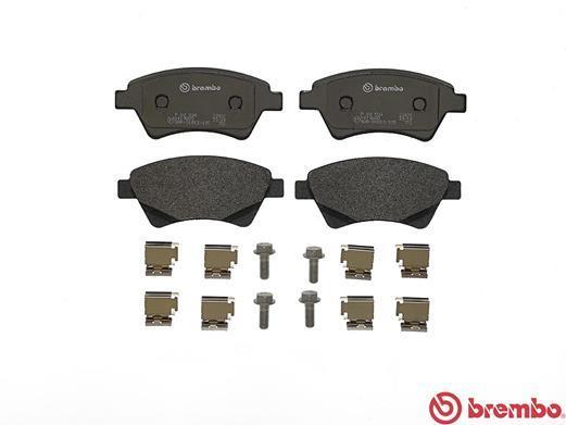Jogo de 4 pastilhas de travão BREMBO ref. P 68 034