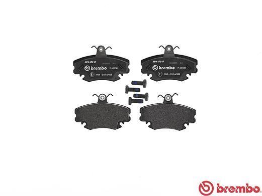 Jogo de 4 pastilhas de travão BREMBO ref. P 68 038