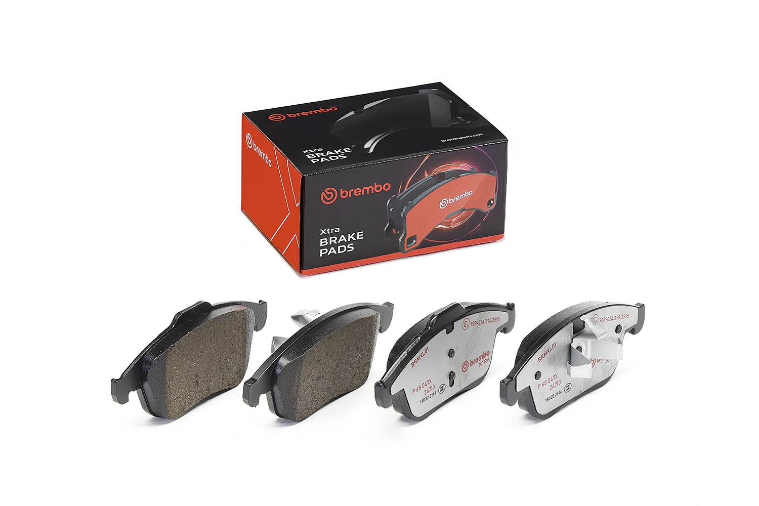 Jogo de 4 pastilhas de travão BREMBO ref. P 68 047X