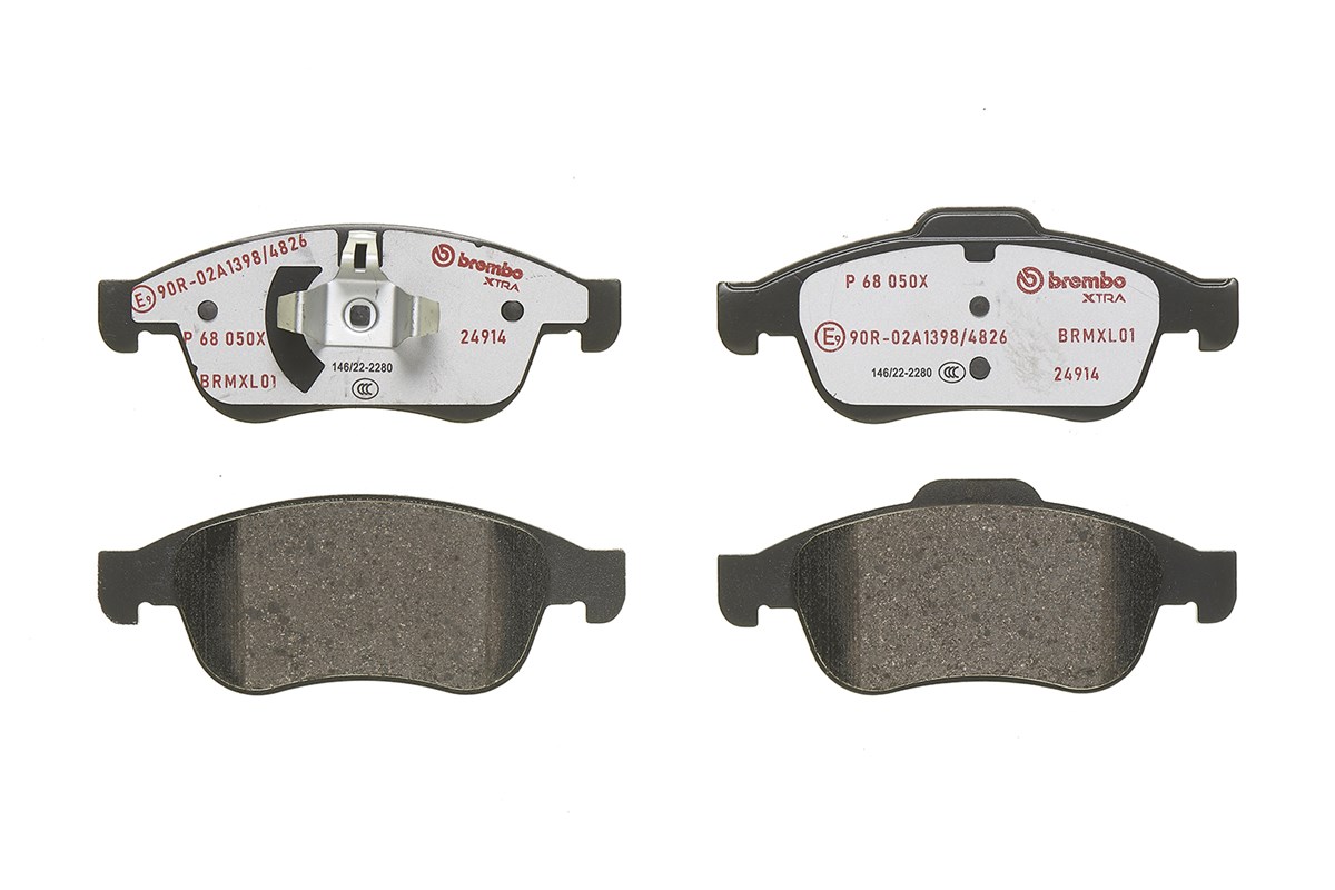 Jogo de 4 pastilhas de travão BREMBO ref. P 68 050X