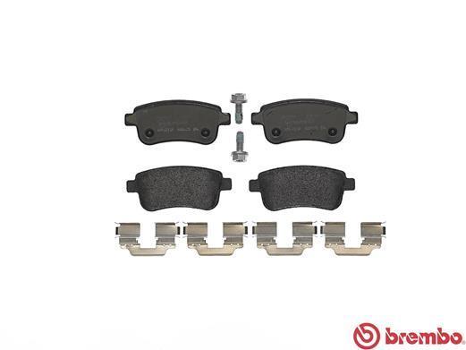 Jogo de 4 pastilhas de travão BREMBO ref. P 68 054