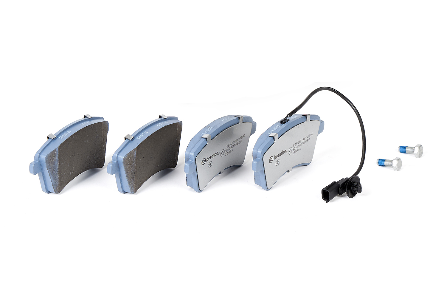 Jeu de 4 plaquettes de frein BREMBO ref. P 68 058E