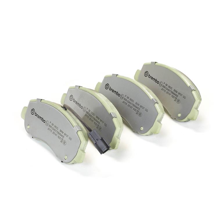 Jeu de 4 plaquettes de frein BREMBO ref. P 68 062G
