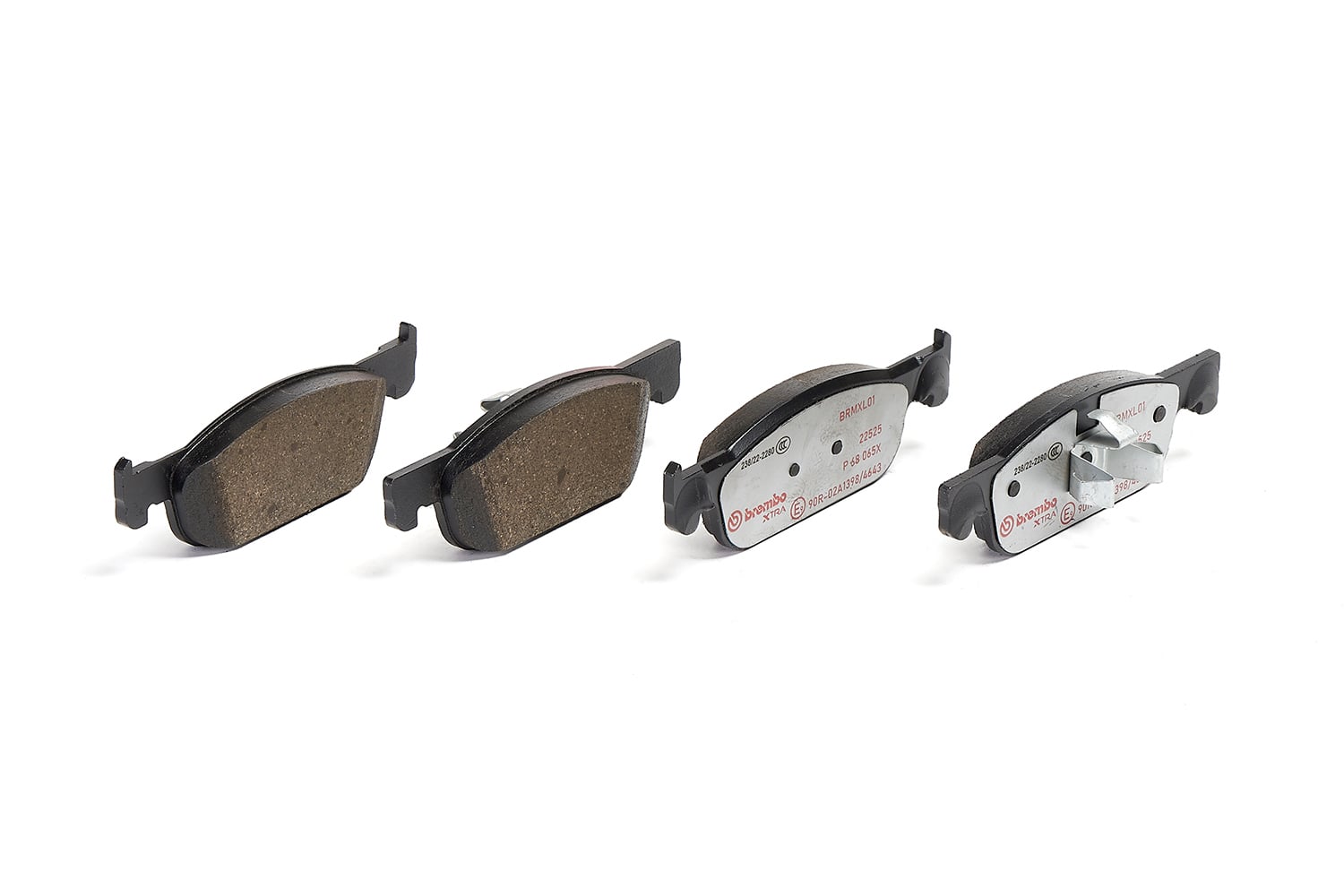 Jogo de 4 pastilhas de travão BREMBO ref. P 68 065X