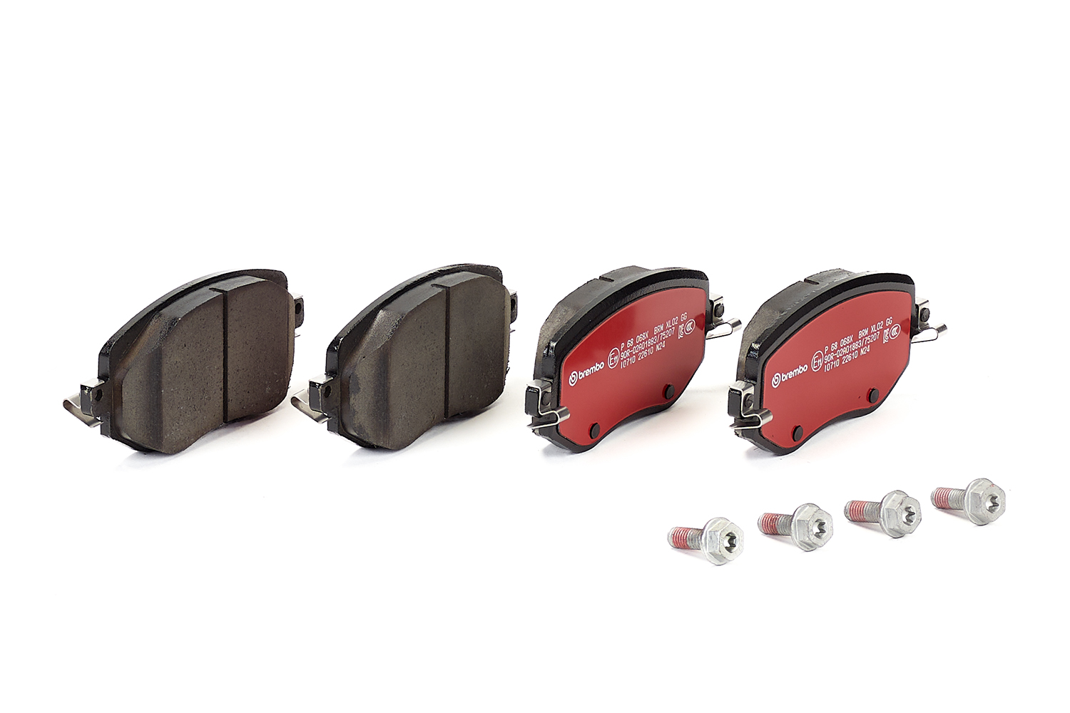 Jogo de 4 pastilhas de travão BREMBO ref. P 68 068X