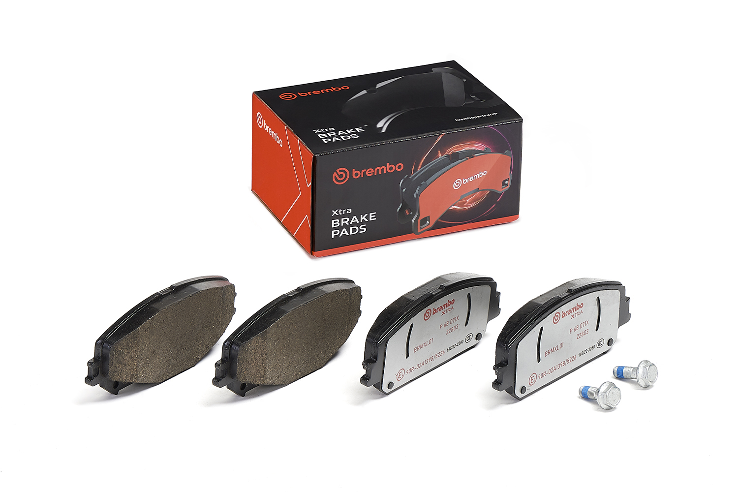 Jogo de 4 pastilhas de travão BREMBO ref. P 68 071X