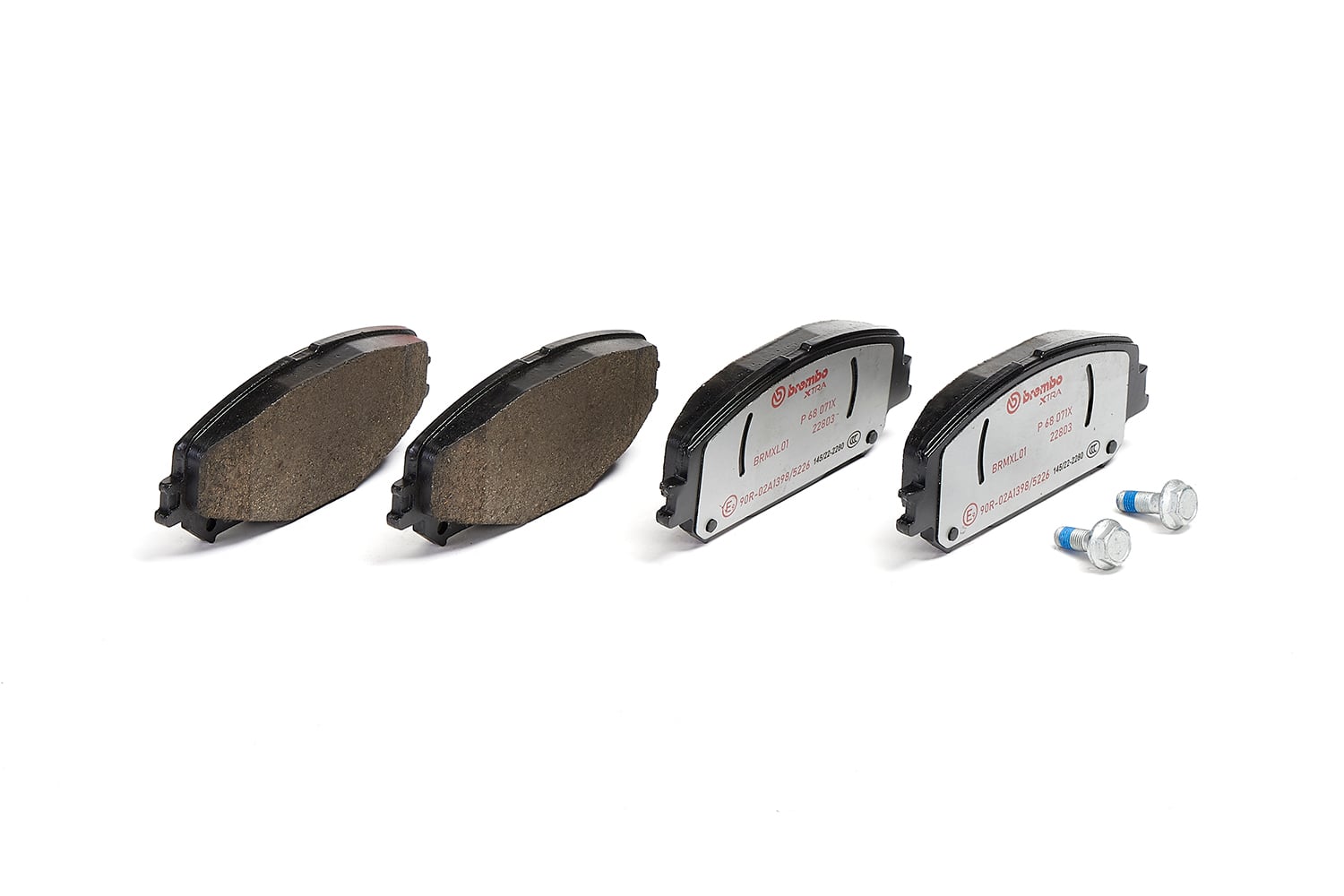 Jogo de 4 pastilhas de travão BREMBO ref. P 68 071X
