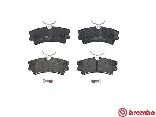 Jogo de 4 pastilhas de travão BREMBO ref. P 72 001