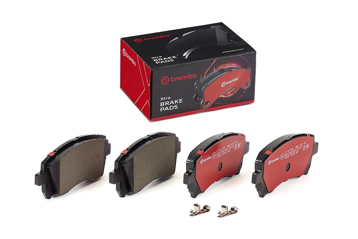 Jogo de 4 pastilhas de travão BREMBO ref. P 78 010X
