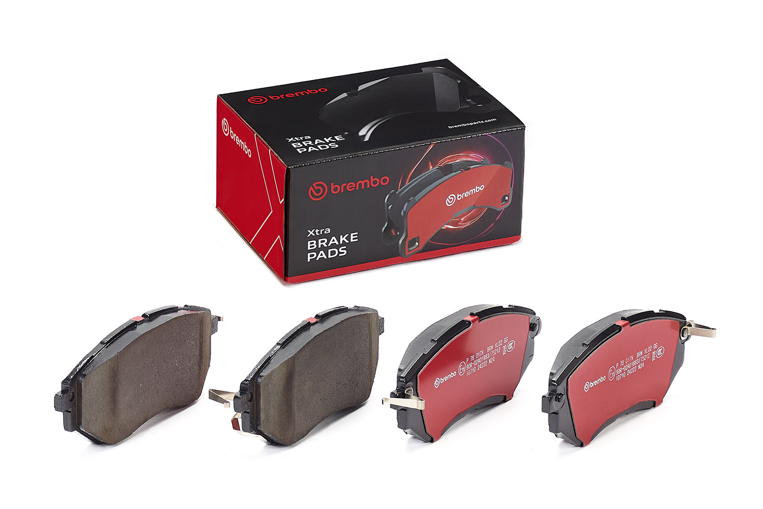 Jogo de 4 pastilhas de travão BREMBO ref. P 78 017X