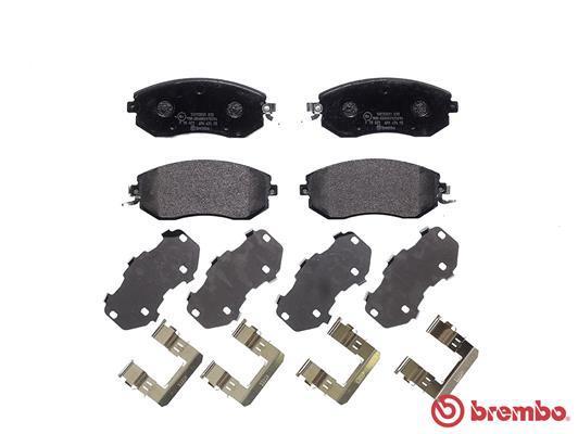 Jeu de 4 plaquettes de frein BREMBO ref. P 78 021