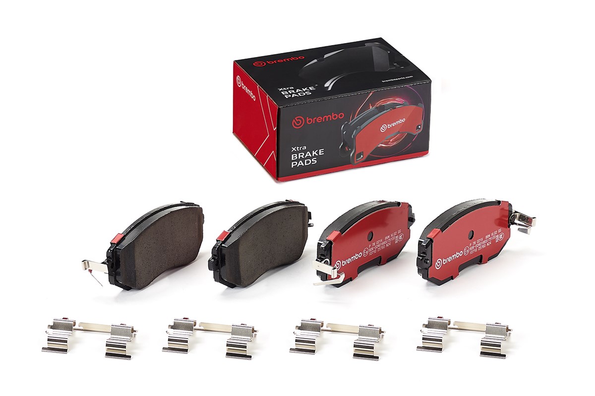 Jogo de 4 pastilhas de travão BREMBO ref. P 78 021X