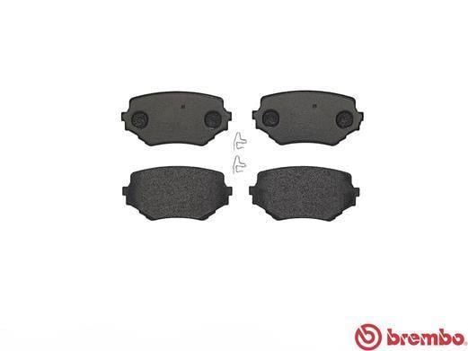 Jogo de 4 pastilhas de travão BREMBO ref. P 79 009