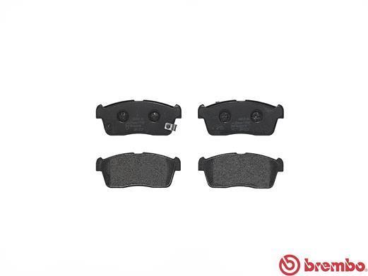 Jeu de 4 plaquettes de frein BREMBO ref. P 79 020