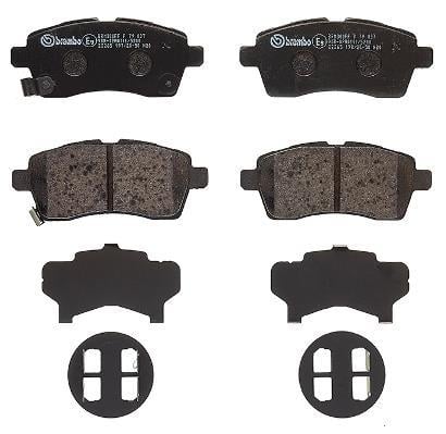 Jogo de 4 pastilhas de travão BREMBO ref. P 79 037