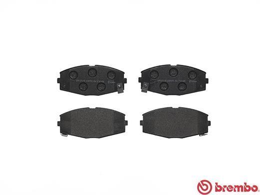 Jogo de 4 pastilhas de travão BREMBO ref. P 83 020