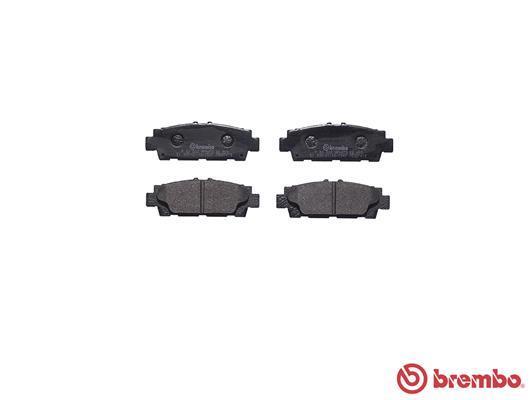 Jeu de 4 plaquettes de frein BREMBO ref. P 83 032