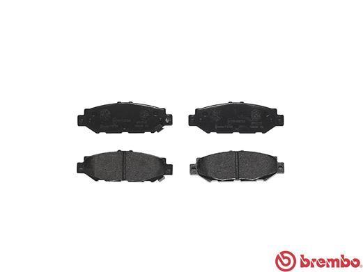 Jogo de 4 pastilhas de travão BREMBO ref. P 83 038