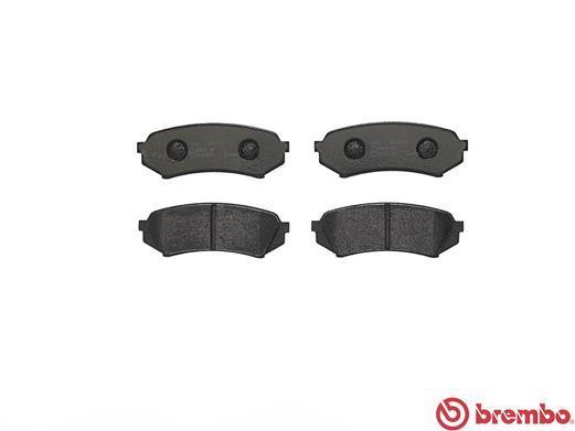 Jogo de 4 pastilhas de travão BREMBO ref. P 83 049