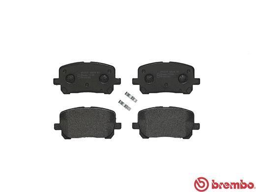 Jogo de 4 pastilhas de travão BREMBO ref. P 83 061