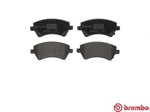 Jogo de 4 pastilhas de travão BREMBO ref. P 83 064